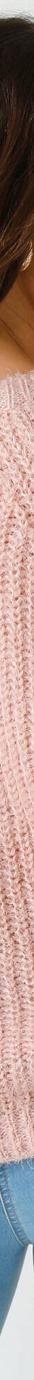 Gilet en maille anglaise fils brillants (rose) Gilet en maille anglaise fils brillants (rose)